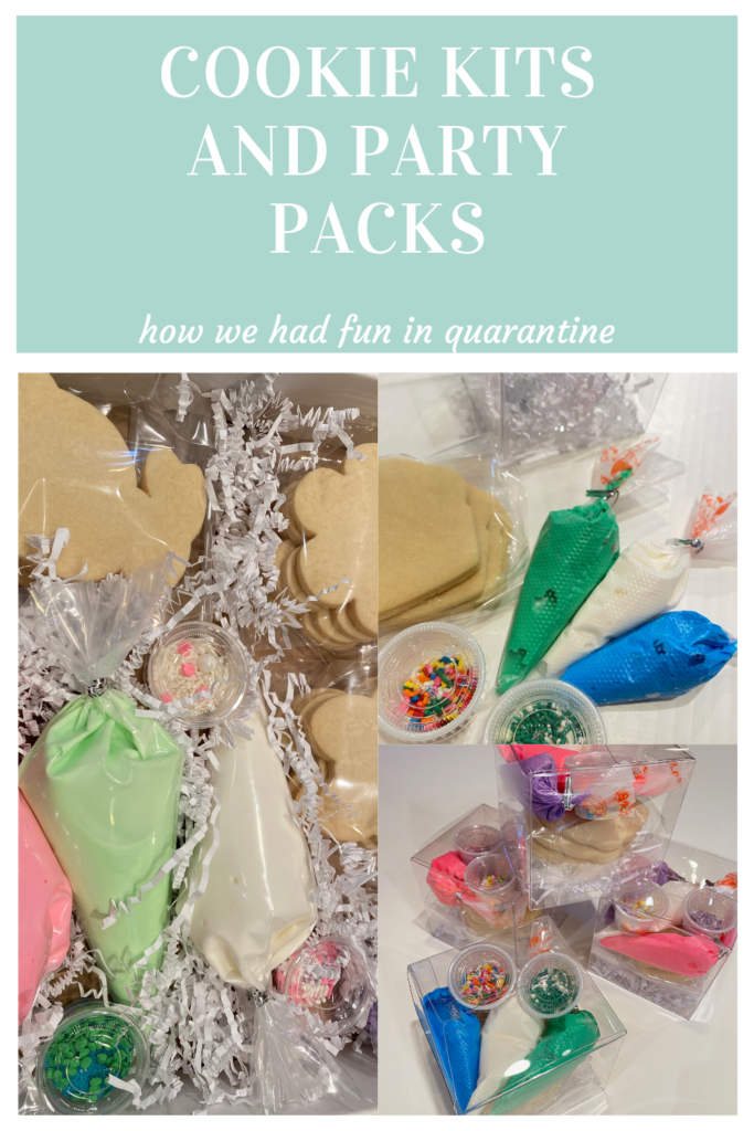 DIY Cookie kits and party packs