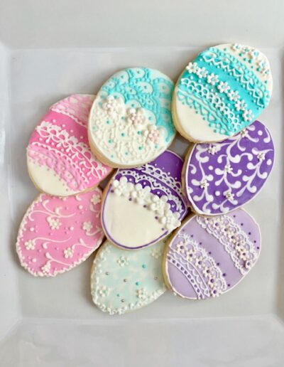 Easter egg cookie collection - The Artful Baker