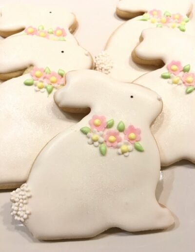 Easter bunny cookies - The Artful Baker